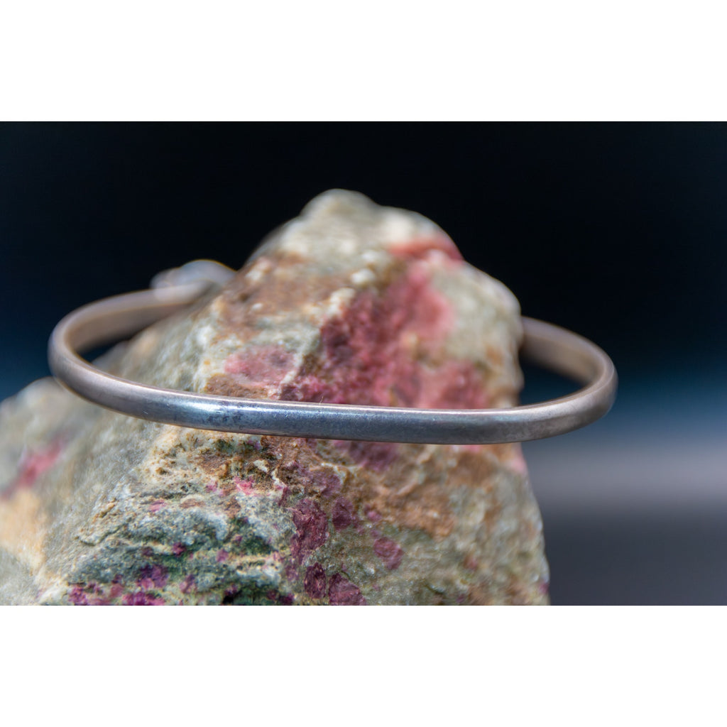 Taxco Mexican Sterling Silver Bracelet - Monogrammed LGJ Size 6
