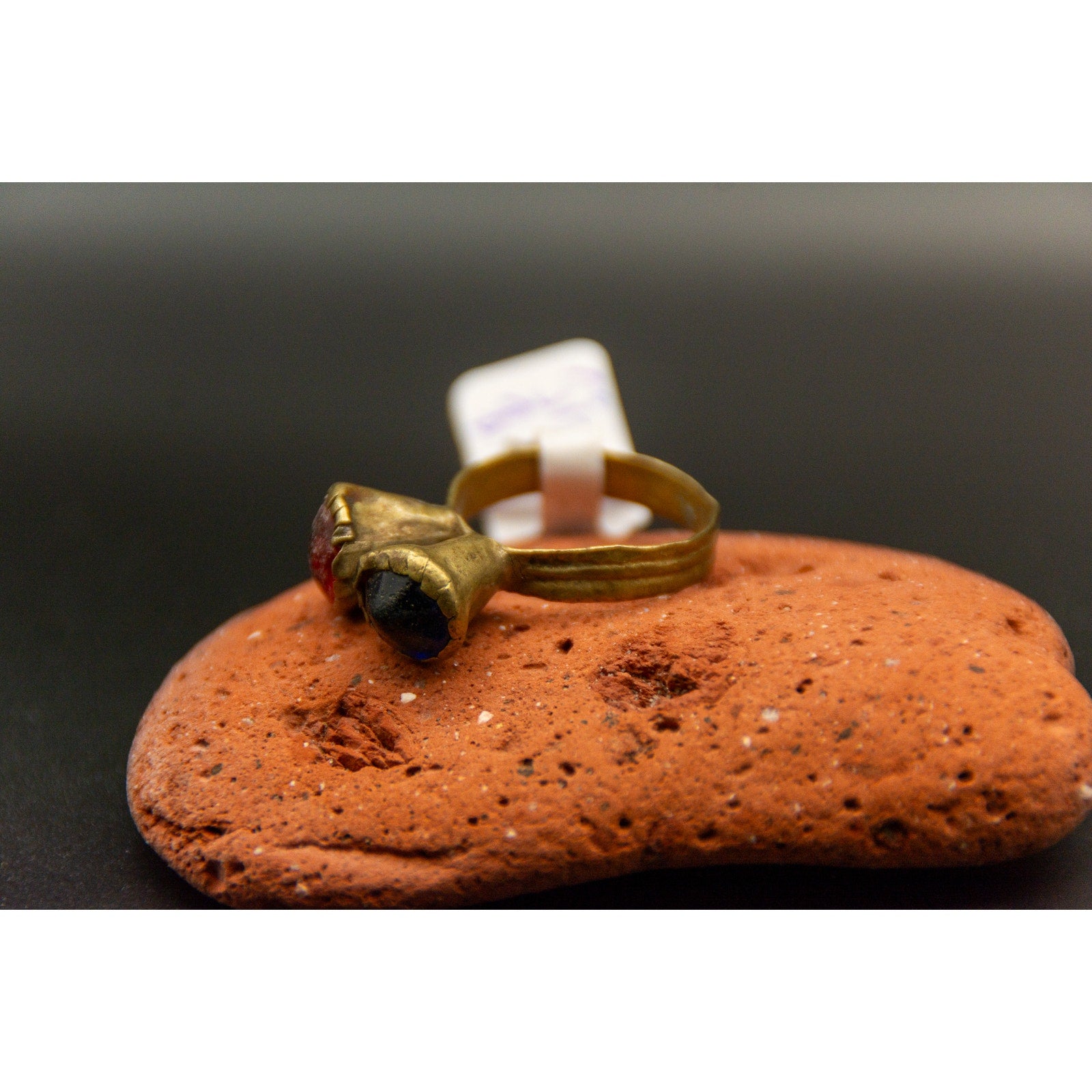 Vintage Floral Style Kochi Afghan Tribal Ring - Size 8