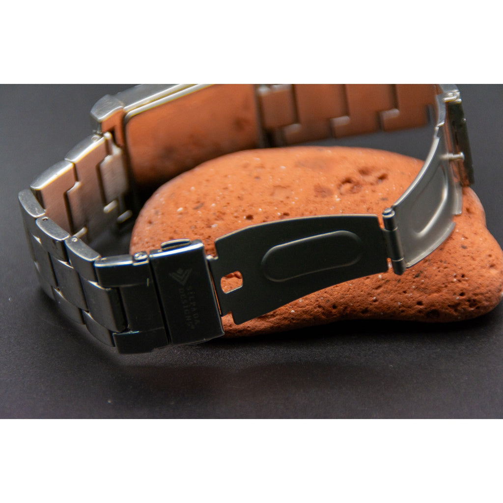 Silpada Designs Stainless Steel Tank or Boyfriend Watch - Needs battery
