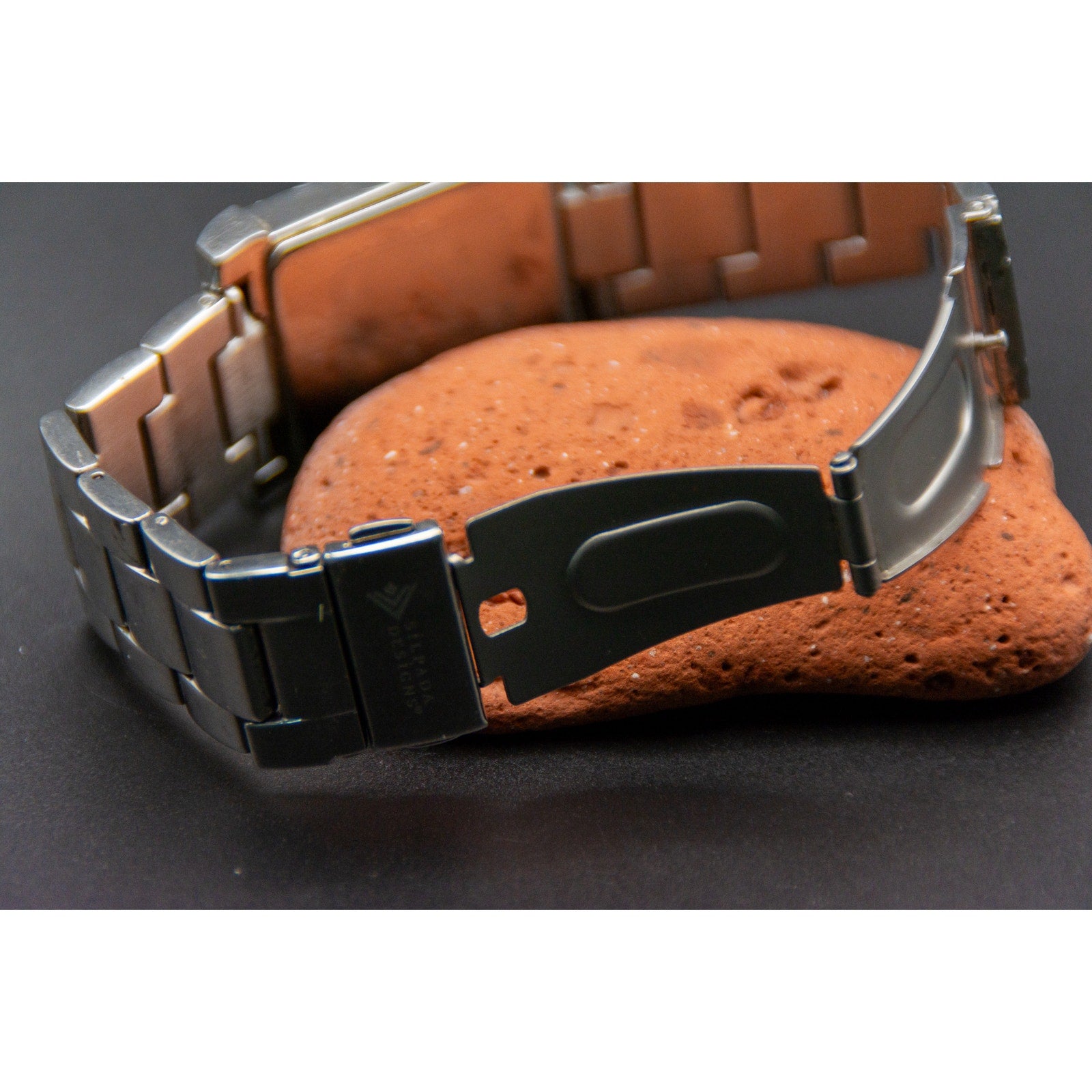 Silpada Designs Stainless Steel Tank or Boyfriend Watch - Needs battery