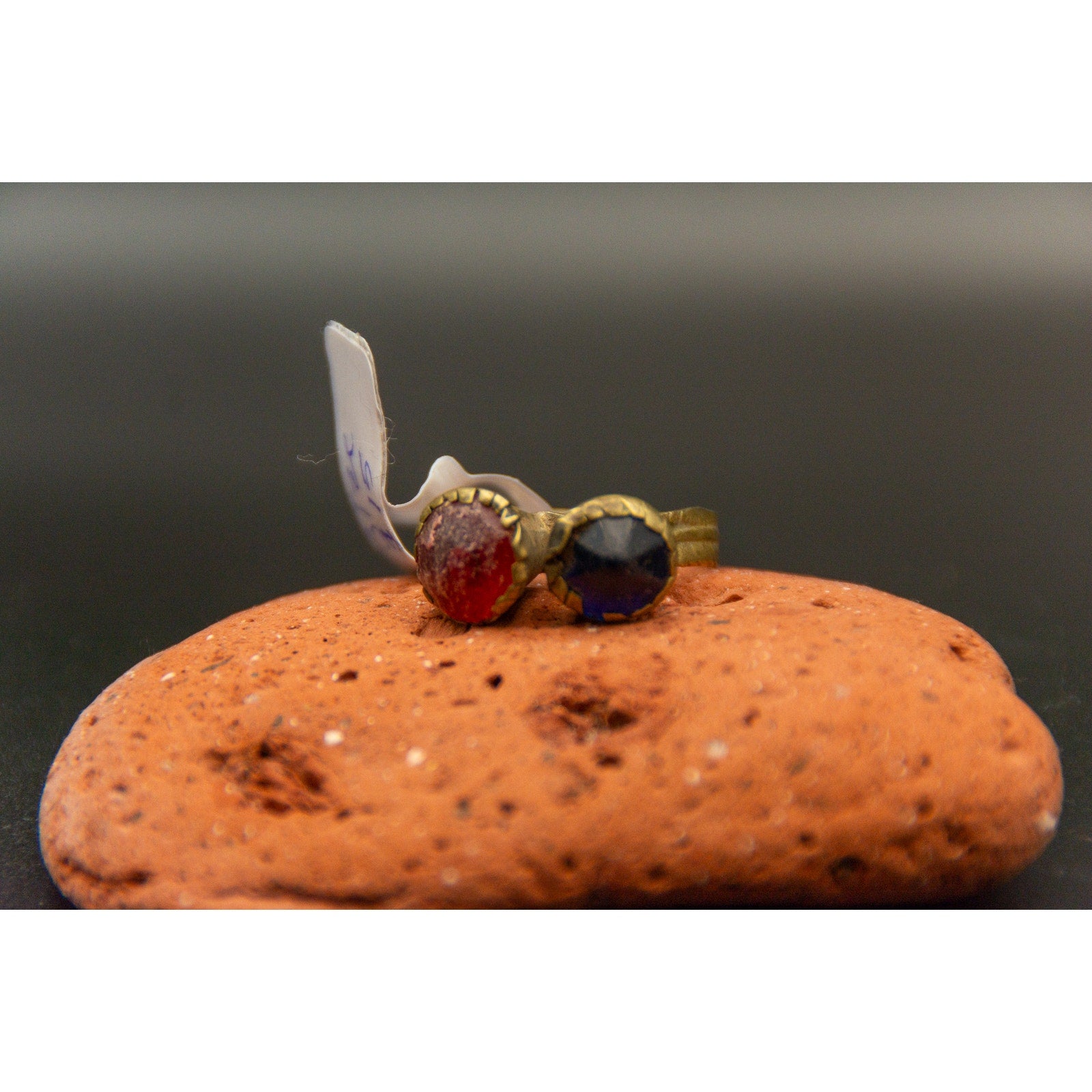 Vintage Floral Style Kochi Afghan Tribal Ring - Size 8