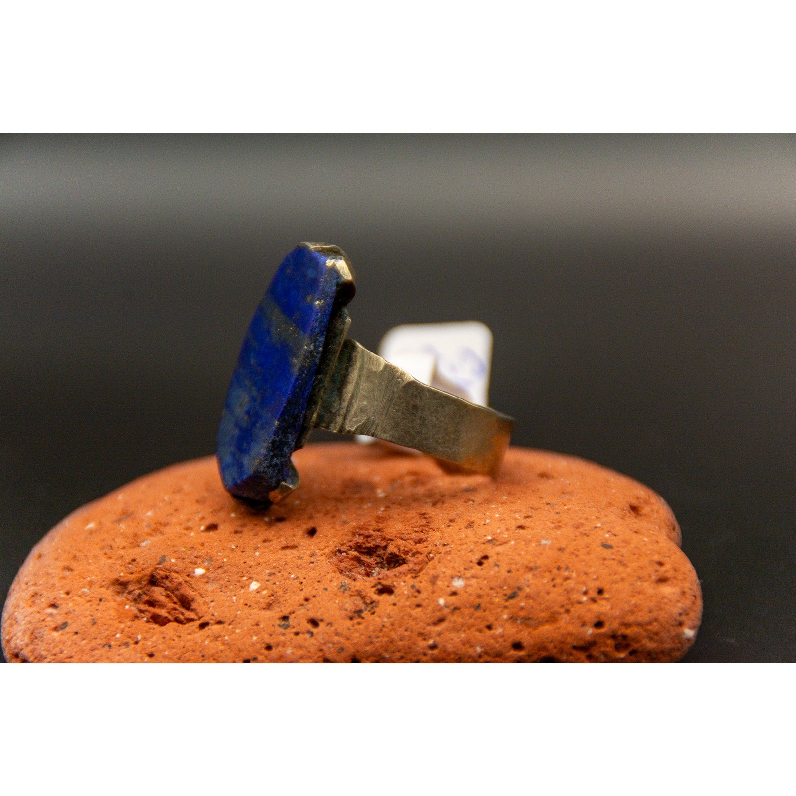Stunning Vintage Lapis Lazuli Kochi Tribal Ring - Size 10