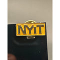 Vintage NYIT Gold Tone Lapel Pin | New York Institute of Technology Alumni Gift