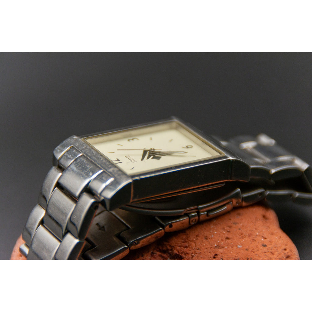 Silpada Designs Stainless Steel Tank or Boyfriend Watch - Needs battery