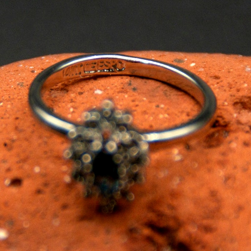 Vintage Joseph Esposito ESPO Gold Plated Ring - Size 7