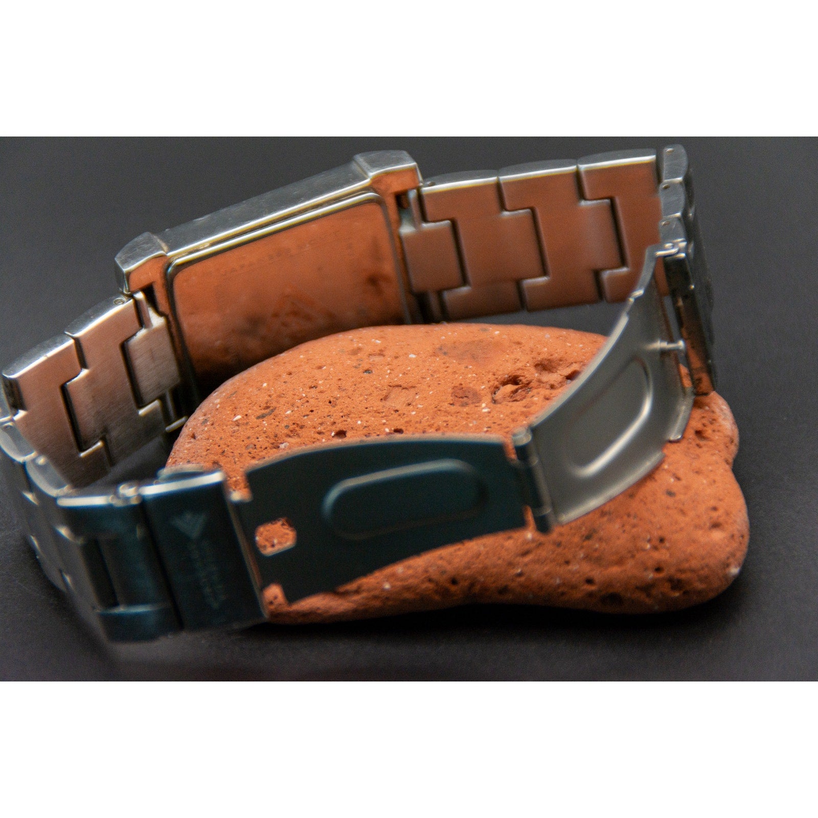 Silpada Designs Stainless Steel Tank or Boyfriend Watch - Needs battery