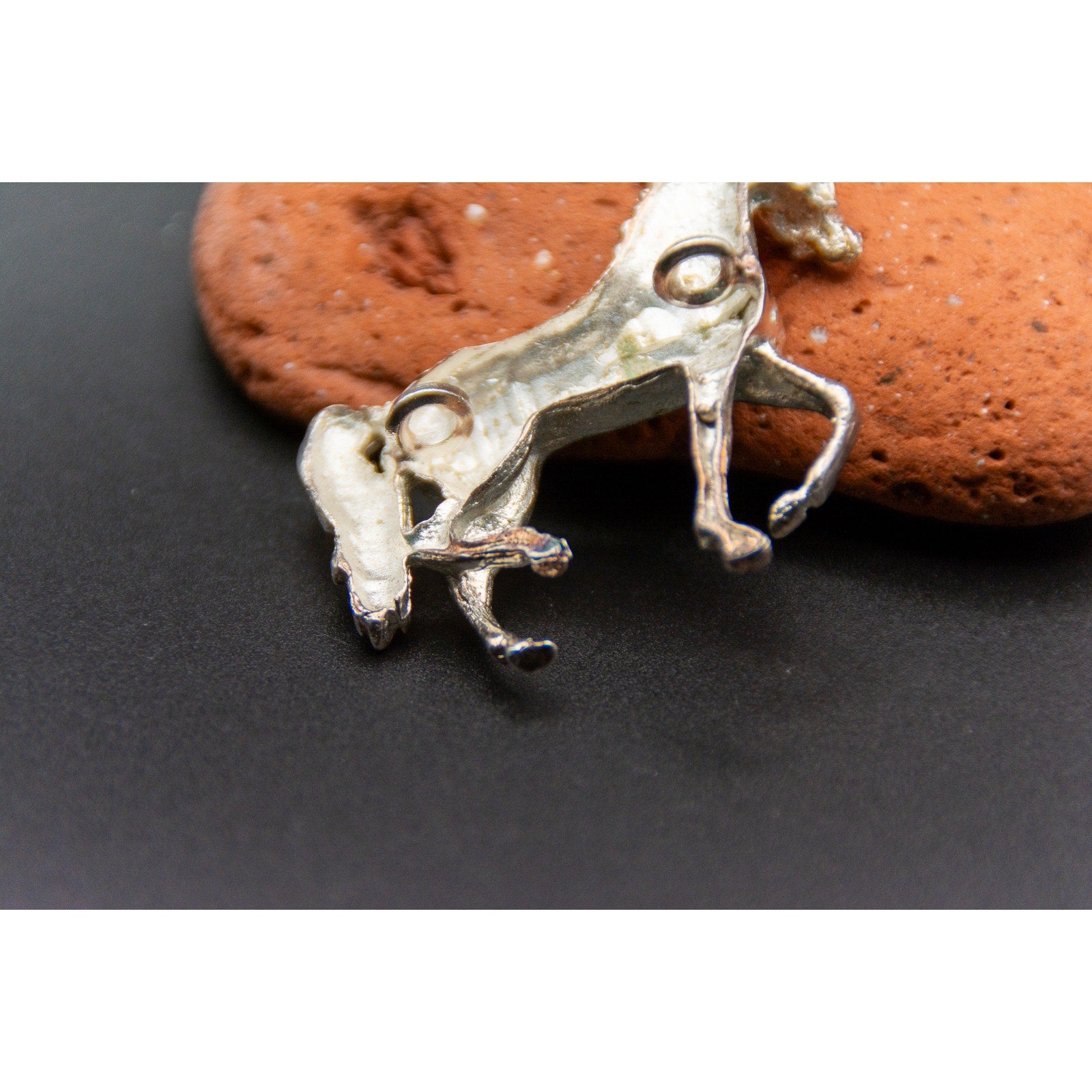 Vintage Horse Bolo Tie - Silver Toned