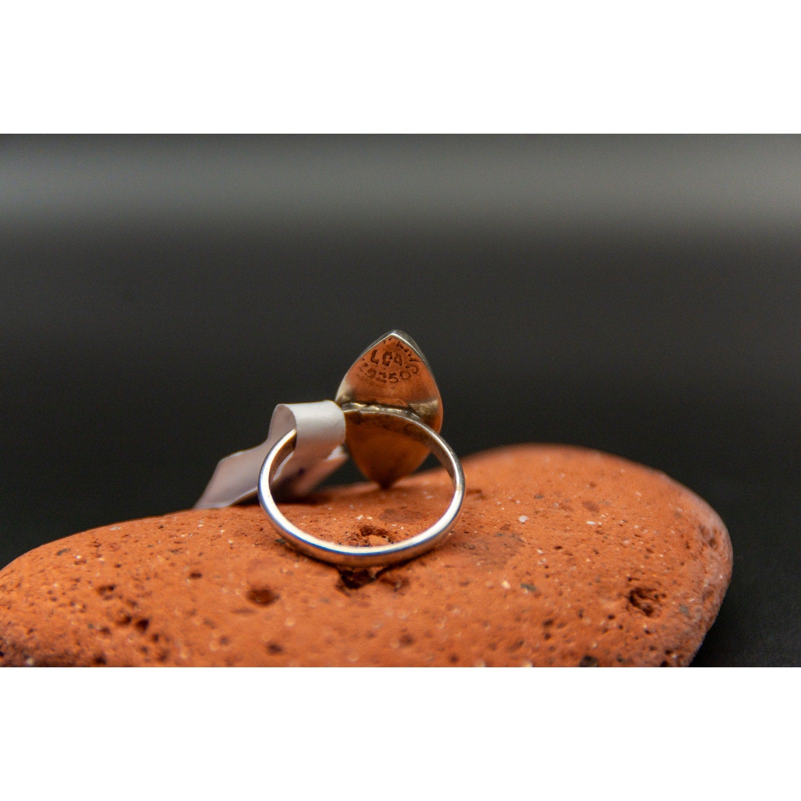 Taxco Abalone Shell 925 Ring from Mexico - Size 5.5