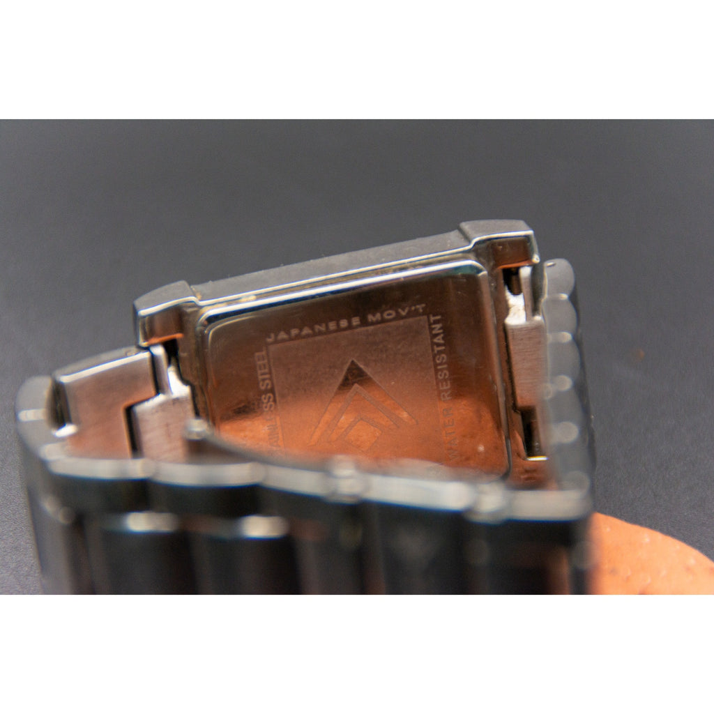 Silpada Designs Stainless Steel Tank or Boyfriend Watch - Needs battery