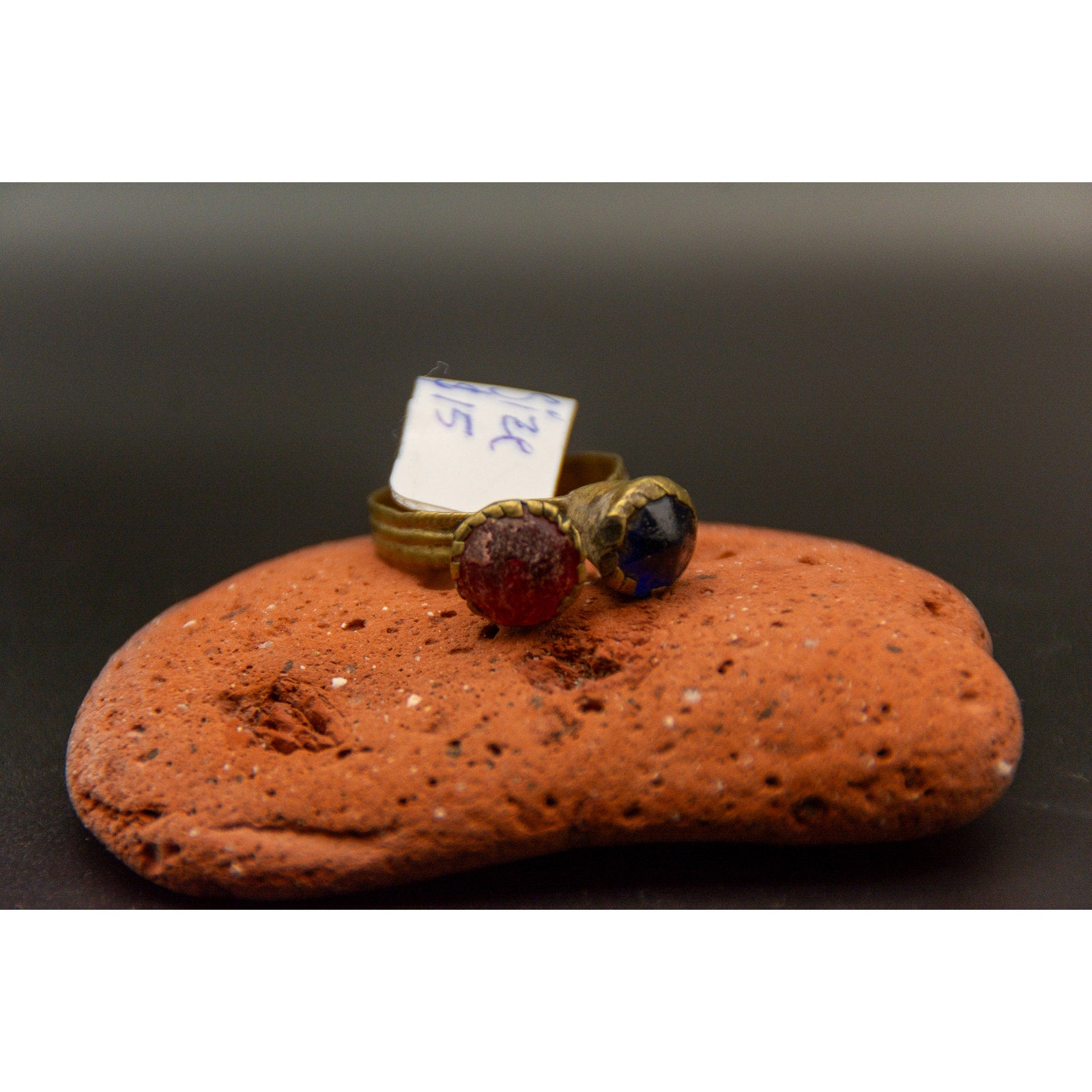 Vintage Floral Style Kochi Afghan Tribal Ring - Size 8