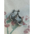 Sterling Silver Vintage Small Hoops