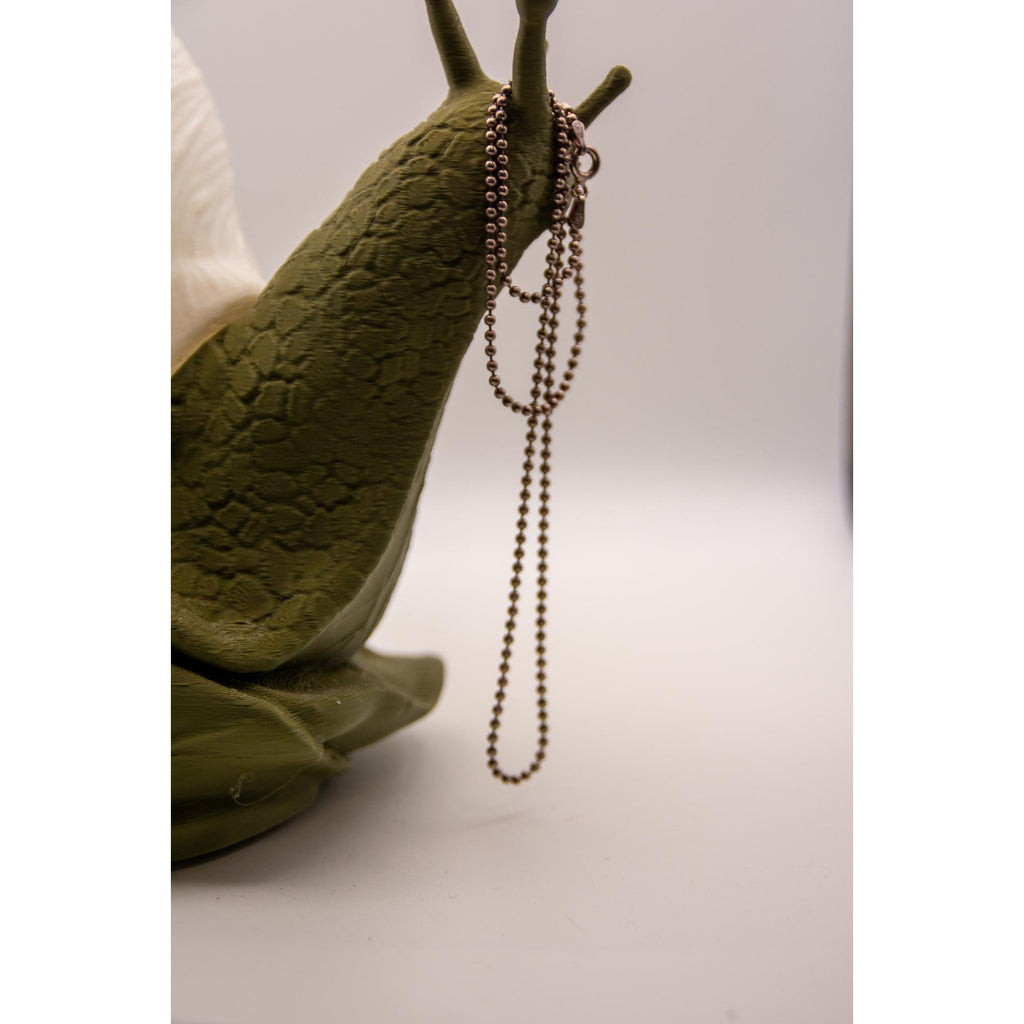 Kenneth Cole Sterling Silver 2mm Ball Chain Necklace – 18" Italian 925