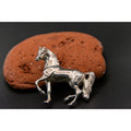 Vintage Horse Bolo Tie - Silver Toned